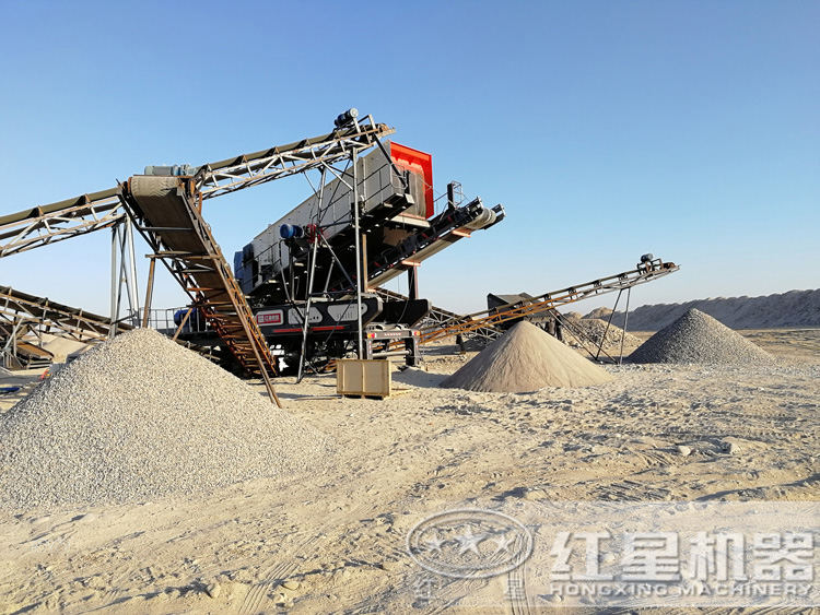 機(jī)制砂用戶(hù)現(xiàn)場(chǎng)，多個(gè)現(xiàn)場(chǎng)可提供就近安排參觀